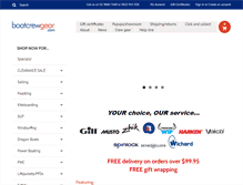 Tablet Screenshot of boatcrewgear.com